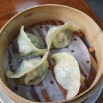 歓迎 本店 - 蒸し餃子