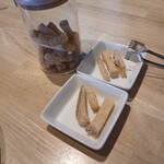 アンヴェイ カフェ - こちらのラスクもサービスなんです…✨感謝✨