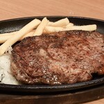 ブロンコビリー - 料理写真:夫 極選300g リブロース5,148円 サラダセット748円