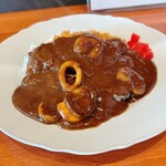サンハウス - カツカレー 1,200円、シーフードトッピング 400円