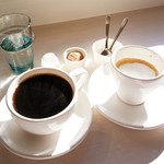 ザ バード ウォッチング カフェ - Handドリップコーヒー　480円+税/マキアートD　400円+税　ランチドリンクは△200円　2014/12