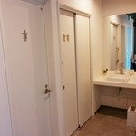 ザ バード ウォッチング カフェ - トイレもホテルみたいで綺麗で可愛い　思わず撮っちゃった　2014/12