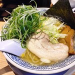 丸源ラーメン - 料理写真:柚子ねぎ塩ラーメン(913円)+ドッカンねぎ(165円)