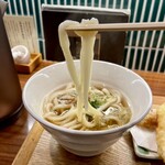 切麦や 甚六 - かけうどん アップ