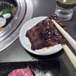 焼肉 雷 - ちょっと焼きすぎ