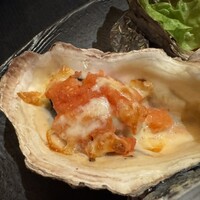 かなわ - 牡蠣のトマトチーズ焼き