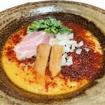 鶏そばヒバリ - 鶏ポタ辛麺