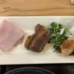 Mendo Kirinji Saku Ten - 三種肉類