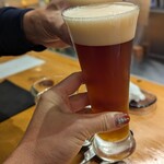 BurgerPOLICE - クラフト生ビール：ジャパンスペシャリティーエール~AlC.4.5%　990円