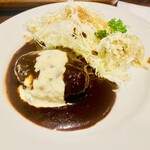 洋食フナハシ亭 - 特製ハンバーグ