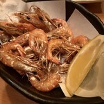 なのはな亭 - 川エビのから揚げ