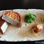 割烹旅館　志みず - 2014.11.24(月・祝)13時　昼飯1万円也(^o^)/　飲物別　焼渡り蟹と鯖が絶句！
      漬物、もろみアイスも絶品