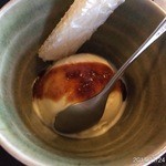 割烹旅館　志みず - もろみアイス2014.11.24(月・祝)13時　昼飯1万円也(^o^)/　飲物別　焼渡り蟹と鯖が絶句！
      漬物、もろみアイスも絶品