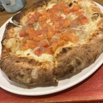 トラットリア チャオ - アンチョビのピザ
