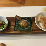 きのこ料理 創士庵 - 3種類のキノコの前菜•*¨*•.¸¸♬︎