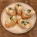 大衆ビストロ ジル - とうもろこしのブルスケッタ