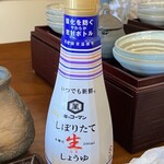 そば芳 - これが、残念！ぼく、この醤油嫌いなの〜！
