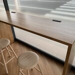 Mio Cafe TAKEHARA - カウンター席　電源あり