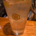 居酒屋 ヨーテル - こちらのもう一つの目玉、生すだちサワーでリセット。