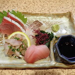 あじわい処 あかぎ - 刺身定食の刺身