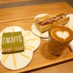 Zacaffè - ティラミス＋コーヒー＋バケットサンド