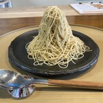 紬生 食堂カフェ - モンブラン(2025年12月6日撮影)