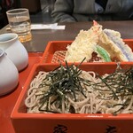 永坂更科布屋太兵衛 上大岡京急店 - 天ざる　2,220円