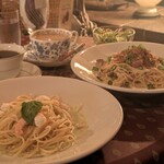 ゆりあぺむぺる - ジェノベーゼパスタ