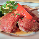 Restaurant GIGGLE - 仔ヒツジ背肉骨付きグリル