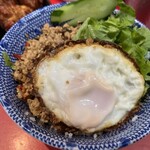 濃厚タンメン かめしげ - ミニガパオライス¥450