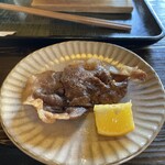 一休庵 - しし肉の炙り焼き