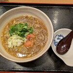夢庵  - 料理写真:明太カキ玉そば