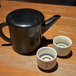 釜飯とおでん だしのや - お通し(京出汁スープ)