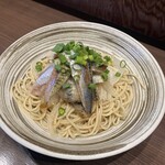 寿製麺よしかわ - いわしそば　550円