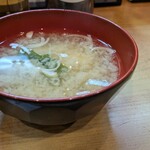 とんかつ 大幸 - 味噌汁