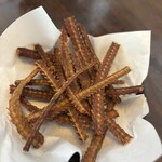 炭焼うなぎ あおいや - 骨せんべい