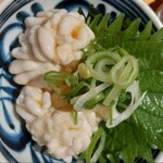 貝 刺身専門店 しらはら - 白子ポン酢