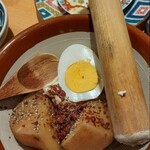 貝 刺身専門店 しらはら - ポテトサラダ