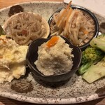 京家 きよみず - おばんざい5種盛り