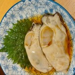 貝 刺身専門店 しらはら - 牡蠣2粒