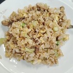 練翠 - 小松菜の食感のアクセントがたまらない半チャーハン