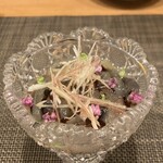 炉端割烹 主海 - 梅くらげ