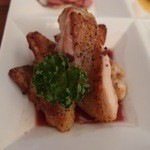 ベーカリー＆カフェ ラ・メール - 料理写真:若鶏のグリル　赤ワインソースローズマリー風味