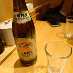 とんかつ 寿々木 - 瓶ビール
