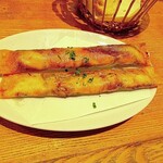 UOKIN食堂 - ホタテとカニの生ハムトリュフ巻き