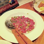 UOKIN食堂 - 和牛肉のタルタル