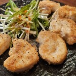 麺酒場 さかのうえ - ボラの白子のから揚げ