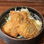 麺酒場 さかのうえ - 東京湾黄金アジフライ