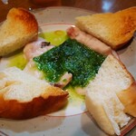 春夏秋冬 - 鯛のニンニクバター