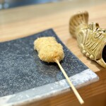 はい、串揚げです。 - 豚ひれ